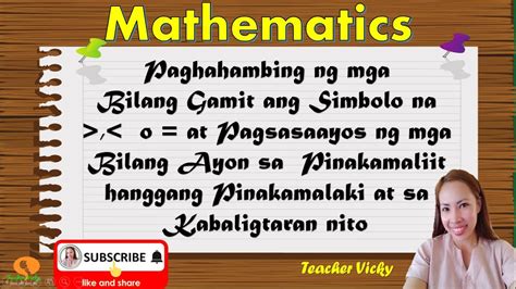 MATHEMATICS: Tagalog.